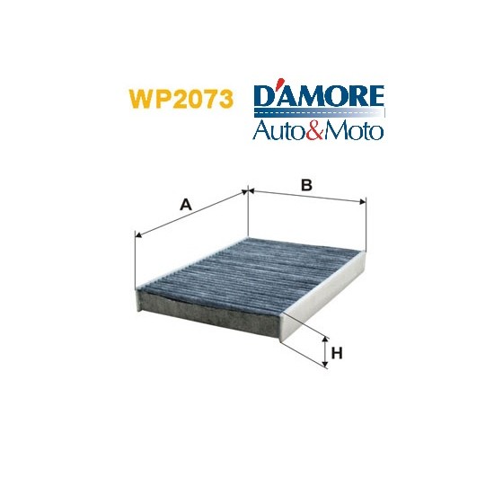 FILTRO ARIA ABITACOLO L266 L188 H36 PEUGEOT 508 AI CARBONI ATTIVI