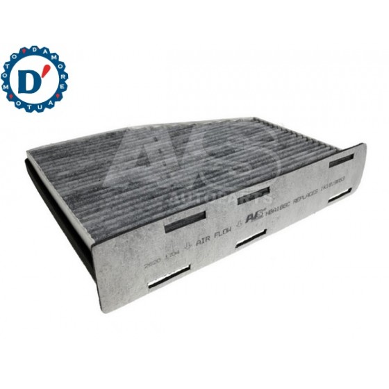 FILTRO ARIA ABITACOLO L273 L213 L50 H57 AUDI A3 (8P) Q3 (8U) SEAT ALTEA (5P) VOLKSWAGEN CADDY IV GOLF V VI PASSAT (3C) TIGUAN (5