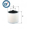 FILTRO ARIA MOTORE D150 D70 H170 AUDI A1 (8X) SEAT IBIZA V SKODA FABIA VOLKSWAGEN POLO (6R)