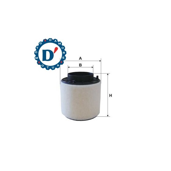 FILTRO ARIA MOTORE D170 D100 H170 AUDI A4 (8K) A5 (8T) Q5 (8R) 2.7 TDI 3.0 TDI