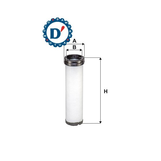 FILTRO ARIA MOTORE D73,5 D93 H339 VERMEER JOHN DEERE