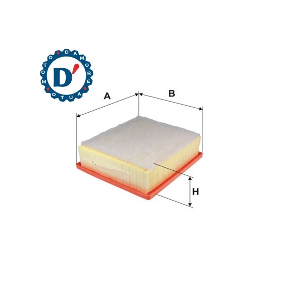 FILTRO ARIA MOTORE L207 L188 H66 FIAT 500X 1.3 MJ 1.4 1.6 MJ JEEP RENEGADE 1.4 1.6 CRD 2.0 CRD