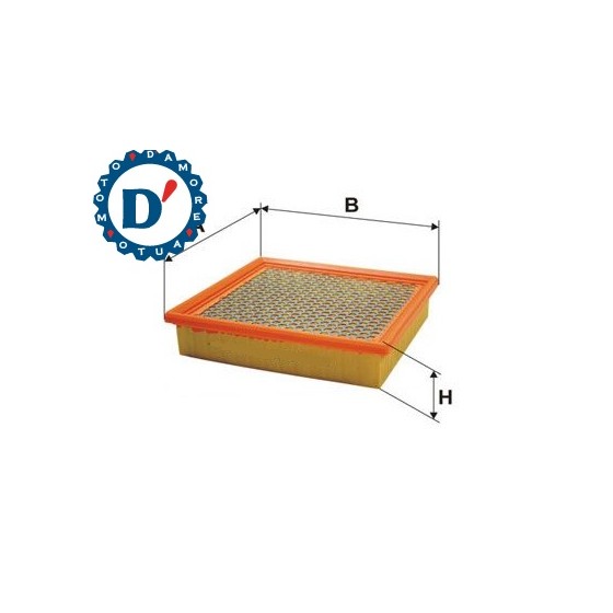 FILTRO ARIA MOTORE L222 L212 H50 JEEP GRAND CHEROKEE IV (WK, WK2) 3.0 CRD LANCIA THEMA (LX) 3.0 D