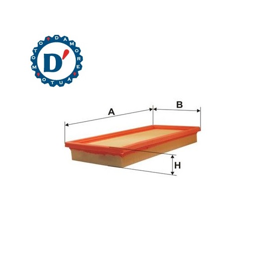 FILTRO ARIA MOTORE L320 L151 H40 ALFA ROMEO MITO FIAT BRAVO II (198) GRANDE PUNTO (199) STILO LANCIA MUSA (350) YPSILON (843) 1.