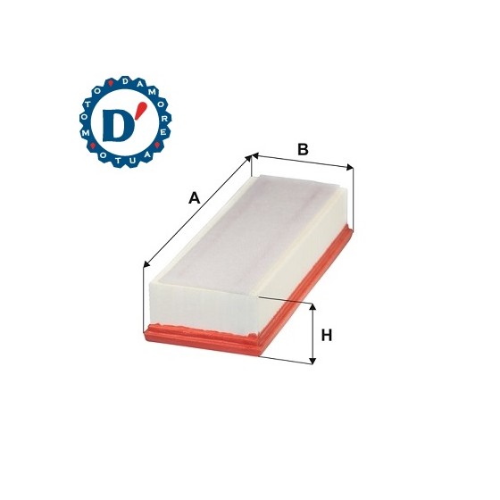 FILTRO ARIA MOTORE L322 L128 H65 AUDI A4 (8K) A5 (8F) Q5 2.0 TDI