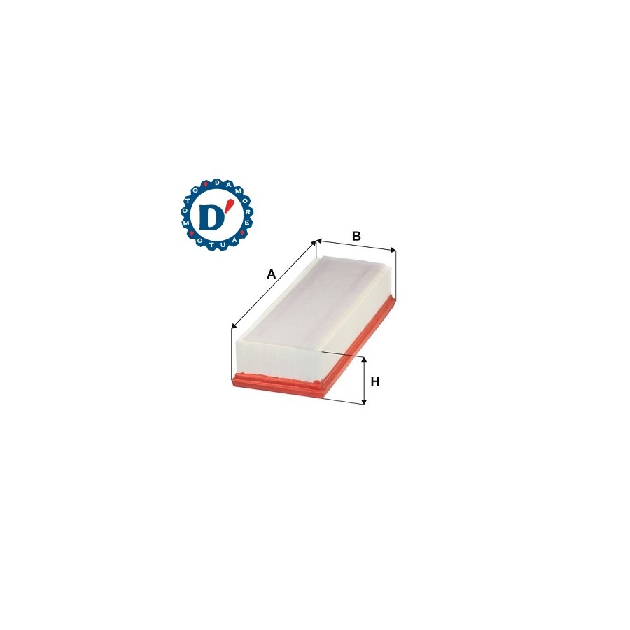 FILTRO ARIA MOTORE L322 L128 H65 AUDI A4 (8K) A5 (8F) Q5 2.0 TDI