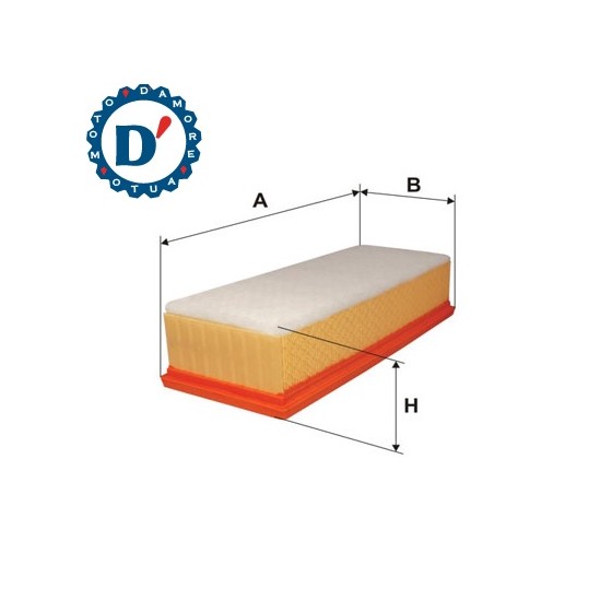 FILTRO ARIA MOTORE L345 L136 H80 AUDI A3 (8P) Q3 (8U) SEAT ALTEA (5P) LEON (1P) VOLKSWAGEN CADDY III IV GOLF V VI PASSAT (3C) TI