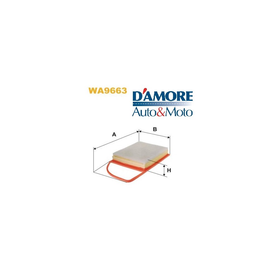 FILTRO ARIA MOTORE L348 L205 H52 CITROEN C3 DS3 DS4 PEUGEOT 207 308 5008 1.4 HDI 1.6 HDI
