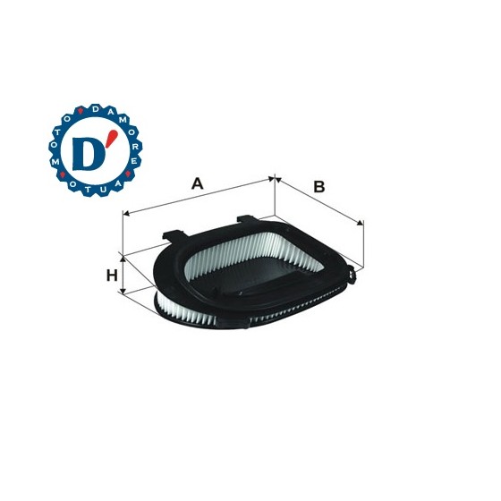FILTRO ARIA MOTORE L350 L270 H90 BMW X3 (F25) X5 (E70, F15) 2.0 D 3.0 D