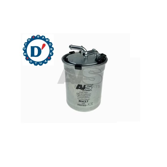 FILTRO GASOLIO AUDI A1 SEAT IBIZA V SKODA FABIA (6Y) VOLKSWAGEN POLO 1.4 TDI 1.6 TDI D89 H125 2 TUBI D8