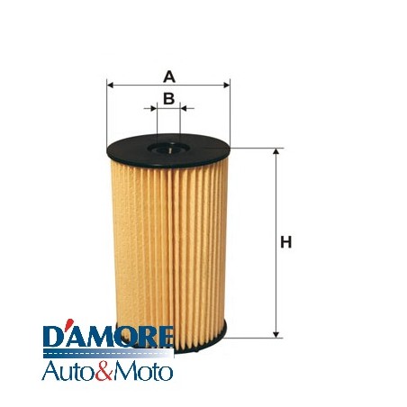 FILTRO GASOLIO D78 D12 H135 AUDI SEAT VOLKSWAGEN 1.6 TDI 1.9 TDI 2.0 TDI