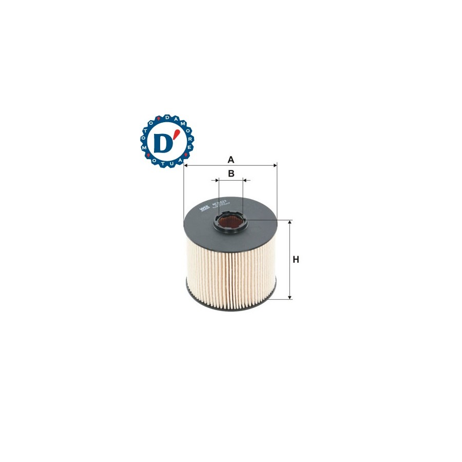 FILTRO GASOLIO D92 D23 H74 CITROEN C4 DS4 DS5 2.0 HDI FIAT SCUDO (270) 2.0 MJ C-MAX II FOCUS III KUGA 2.0 TDCI PEUGEOT 3008308 5