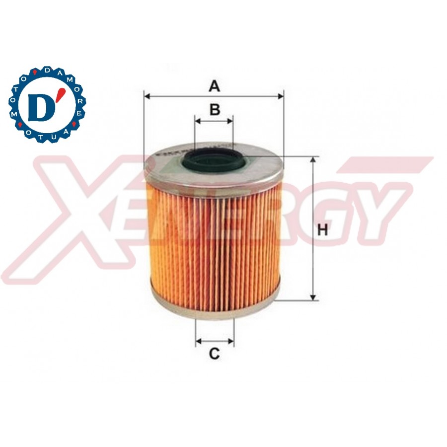 FILTRO GASOLIO E71 I19,5 H92 OPEL ASTRA G MERIVA VECTRA B 1.7 DTI 2.0 DTI 2.2 DTI