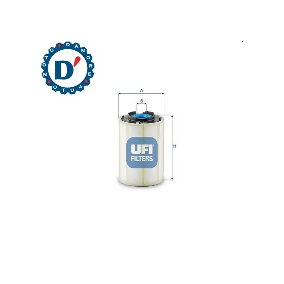 FILTRO GASOLIO E73,5 I19,5 H124,7 JEEP WRANGLER IV 2.2 MJ