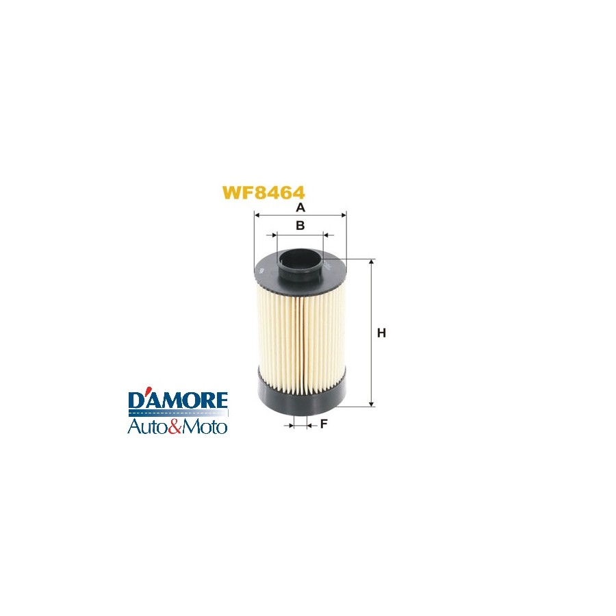 FILTRO GASOLIO E81 I15 H150 PER IVECO DAILY III V 2.3 MJ 3.0 MJ impianto PURFLUX
