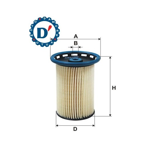 FILTRO GASOLIO E93 I10 H123 PORSCHE CAYENNE (92A) VOLKSWAGEN TOUAREG (7P) 3.0 TDI 4.2 TDI