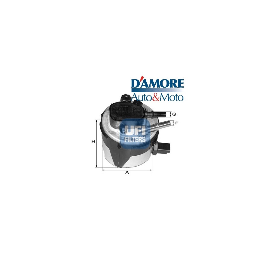 FILTRO GASOLIO E94 I10 H107 FORD C-MAX FOCUS MAZDA 3 1.6 TDCI