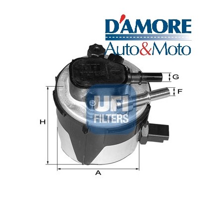FILTRO GASOLIO E94 I10 H107 FORD C-MAX FOCUS MAZDA 3 1.6 TDCI