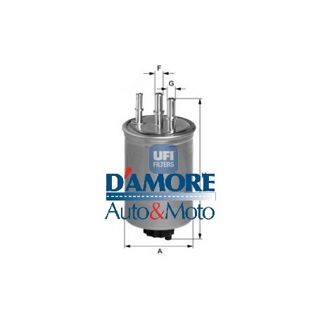 FILTRO GASOLIO FORD FOCUS MONDEO III 1.8 TDCI 2.0 TDCI SSANGYONG KYRON REXTON 2.0 XDI 2.7 XDI 3 TUBI