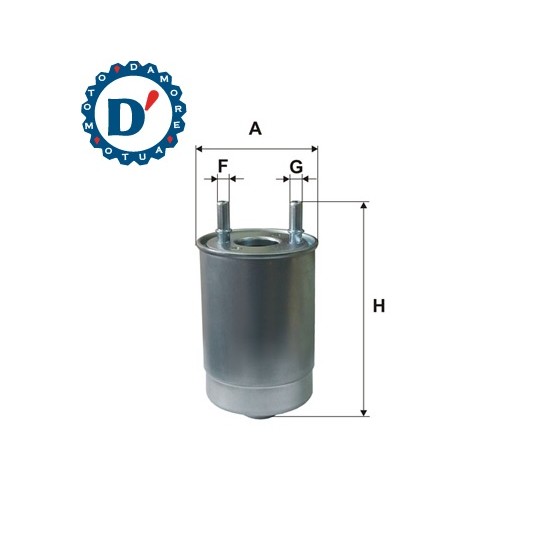 FILTRO GASOLIO RENAULT MEGANE II SCENIC II 1.5 DCI 1.9 DCI 2.0 DCI 2 TUBI