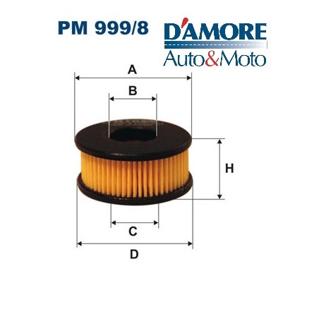 FILTRO GPL E36 I14,5 H15,5 impianto LANDI RENZO