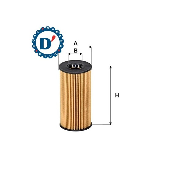 FILTRO OLIO MOTORE E57 I23 H112 FIAT TALENTO (296) 1.6 D NISSAN NV300 (X82) QASHQAI II (J11) 1.6 DCI OPEL MOVANO B VIVARO B 1.6 