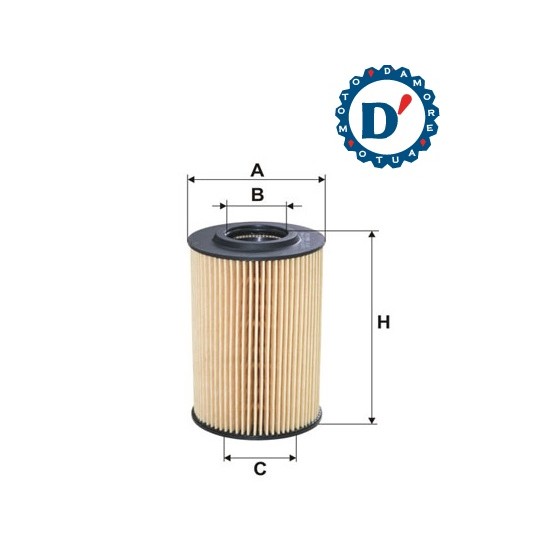 FILTRO OLIO MOTORE E64 I26 H101 AUDI A1 A3 SEAT IBIZA LEON VOLKSWAGEN GOLF VI 1.6 2.0 TDI