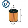 FILTRO OLIO MOTORE E65 I24 H83 ALFA ROMEO GIULIETTA (940) MITO 1.4 TB FIAT 500 1.4 DOBLO GRANDE PUNTO (199) IDEA PANDA (169) 1.3