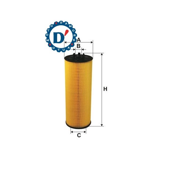 FILTRO OLIO MOTORE E78 I40 H204 AUDI A4 (8D) A6 (4B) VOLKSWAGEN PASSAT (3B) 2.5 TDI