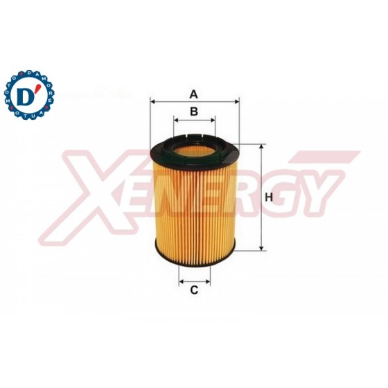 FILTRO OLIO MOTORE E91 I34 H92 OPEL MOVANO (J9) 2.2 DTI 2.5 DTI RENAULT ESPACE IV LAGUNA II MASTER II TRAFIC II 2.2 DCI 2.5 DCI