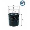 FILTRO OLIO MOTORE UNF3/416SP D75 H74 FORD FIESTA VI C-MAX FOCUS 1.25 1.6
