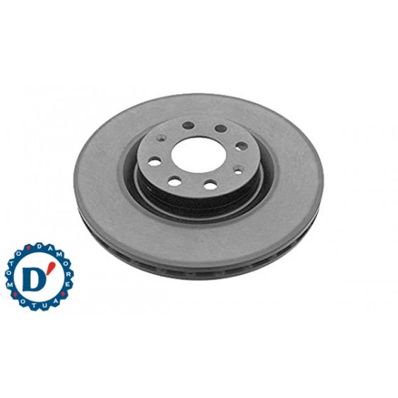 KIT DISCHI FRENO D284 S22 FIAT GRANDE PUNTO (199) 1.3 MJ 90CV 1.6 MJ 1.9 MJ OPEL CORSA D 1.3 CDTI 6 FORI VENTILATO