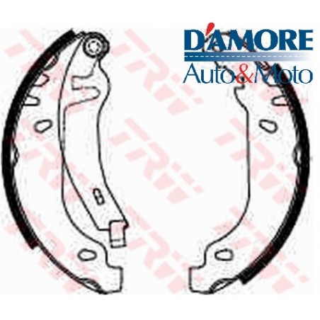 KIT GANASCE FRENO RENAULT CLIO I TWINGO I impianto BENDIX