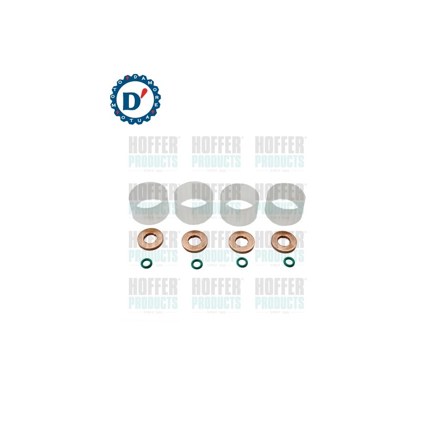 KIT MONTAGGIO INIETTORI CITROEN 1.6 HDI FORD 1.6 TDCI PEUGEOT 1.6 HDI PORTA INIETTORI + RONDELLE RAME