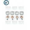 KIT MONTAGGIO INIETTORI CITROEN 1.6 HDI FORD 1.6 TDCI PEUGEOT 1.6 HDI PORTA INIETTORI + RONDELLE RAME