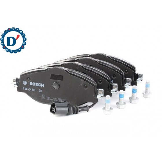 KIT PASTIGLIE FRENO AUDI A3 (8V) SEAT LEON (5F) SKODA OCTAVIA III VOLKSWAGEN CADDY IV GOLF VII PASSAT (3G) TIGUAN (AD1) TOURAN (