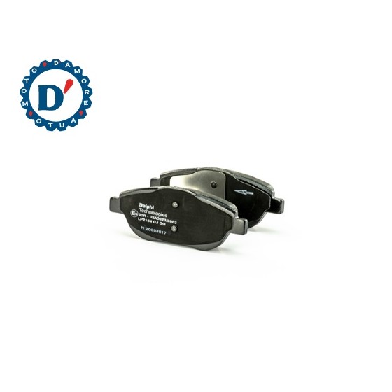 KIT PASTIGLIE FRENO CITROEN C3 II III DS3 (SA) OPEL CORSA F PEUGEOT 2008 I II ANTERIORI