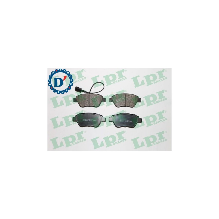 KIT PASTIGLIE FRENO CITROEN NEMO FIAT FIORINO QUBO (225) PEUGEOT BIPPER ANTERIORI