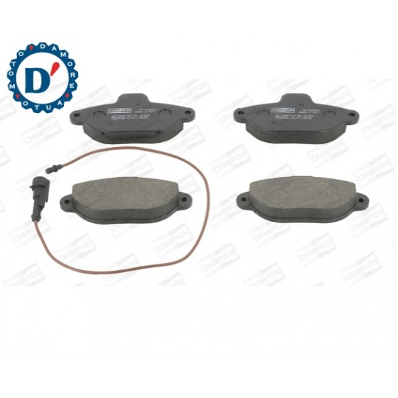 KIT PASTIGLIE FRENO FIAT 500 (170) PUNTO (176, 188) 1.2 SEICENTO (187) FORD KA (RU8) 1.2 LANCIA Y (840) con sensore usura