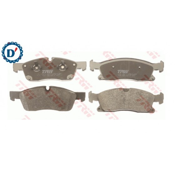 KIT PASTIGLIE FRENO JEEP GRAND CHEROKEE IV (WK) MERCEDES CLASSE M (W166) ML GLE (W166) ANTERIORI