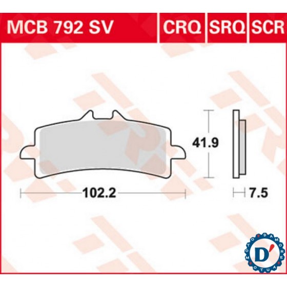 KIT PASTIGLIE FRENO MOTO SINTERIZZATE DUCATI PANIGALE 1299 ABS 1199 ABS 1098 R 1198 RAPRILIA RSV4 1000 KAWASAKI H2R ZX-10R KTM R
