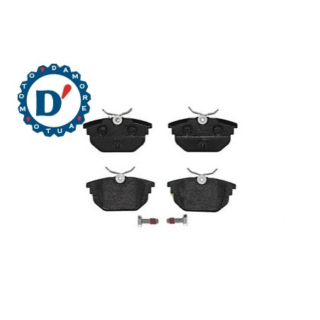 KIT PASTIGLIE FRENO POSTERIORE ALFA ROMEO 145 146 155 FIAT MAREA PUNTO (176) TIPO LANCIA DEDRA DELTA II