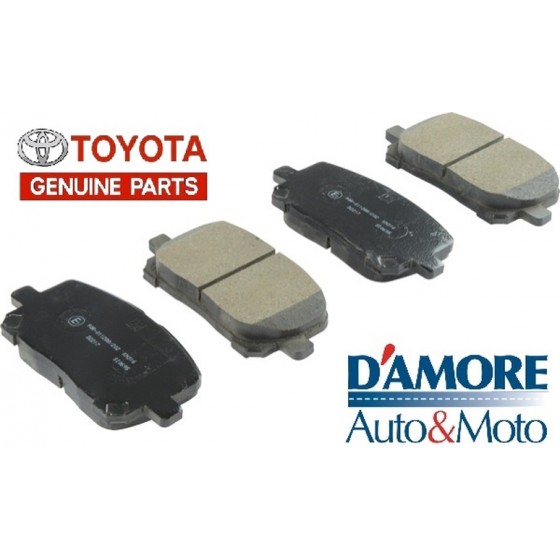 KIT PASTIGLIE FRENO TOYOTA AVENSIS VERSO 2.0 D-4D 00-09 ANTERIORI
