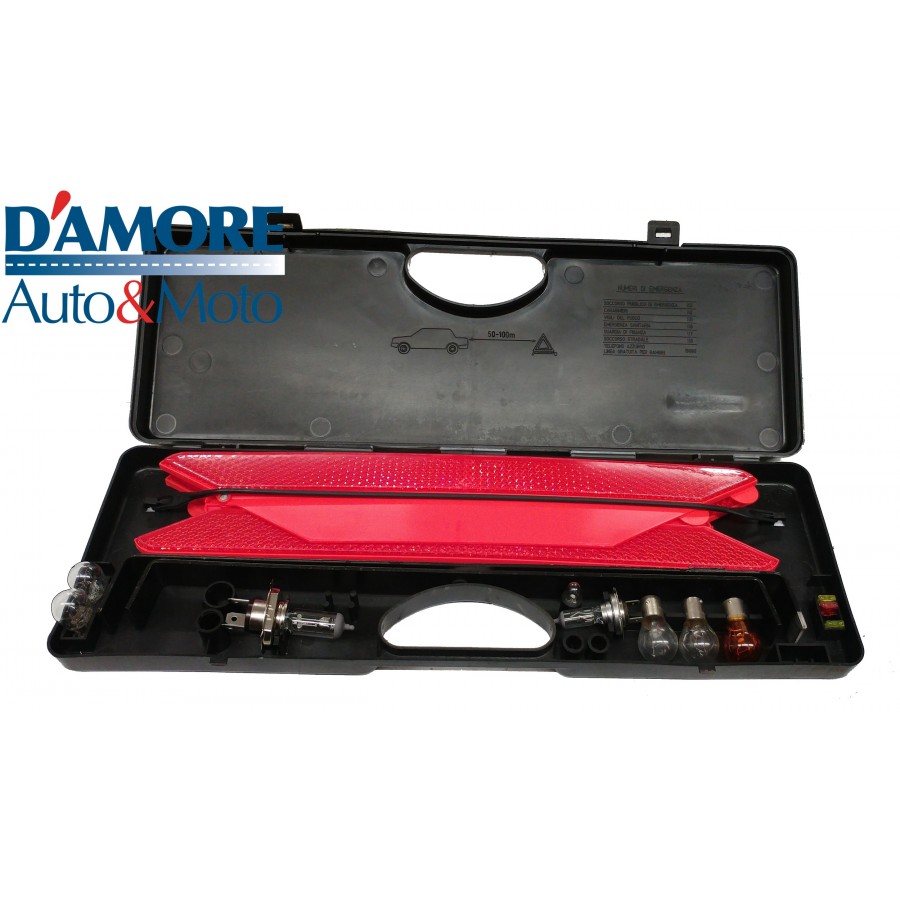 KIT TRIANGOLO CATARINFRANGENTE EMERGENZA ORIGINALE TOYOTA
