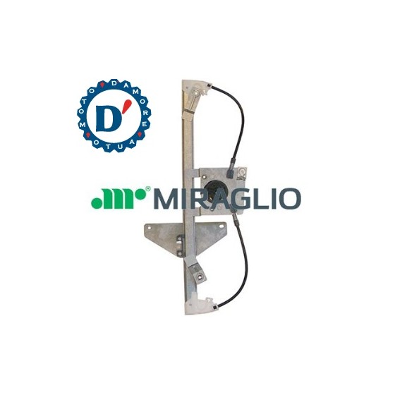 MECCANISMO ALZAVETRO ELETTRICO CITROEN C3 II ANTERIORE SX CON FUNZIONE CONFORT