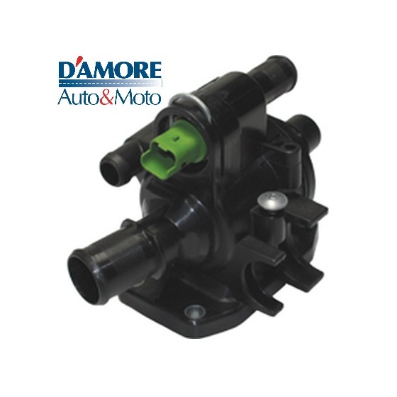 SCATOLA TERMOSTATO MOTORE CITROEN C1 C2 C3 FORD FIESTA V 1.4 TDCI MAZDA 2 PEUGEOT 1007 107 206 307 TOYOTA AYGO 1.4 HDI c/valvola