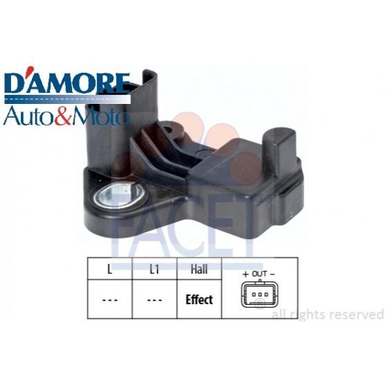 SENSORE GIRI E FASE FIAT PUNTO 75 1.2 54Kw 73CV