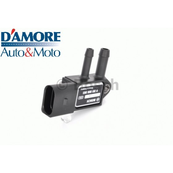 SENSORE PRESSIONE GAS SCARICO DPF AUDI A4 (8K,B8) A6 (4F,C6) Q7 (4L) SEAT ALTEA (5) LEON (1P) VW PASSAT (3C) 2.0 TDI 2.7 TDI 3.0
