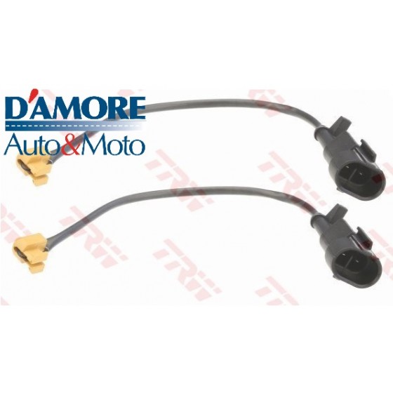 SENSORE USURA FRENI PER IVECO DAILY II III L210 2 PIN PZ. 2 ANTERIORE POSTERIORE DX SX