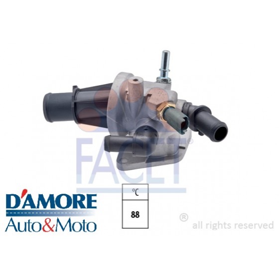 TERMOSTATO MOTORE FIAT 500 IDEA PANDA (169) PUNTO (188) LANCIA MUSA YPSILON 1.3 JTD 88°